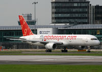 TF-FIT @ EGCC - Globespan 757 - by Kevin Murphy