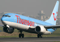 G-CDZL @ EGCC - Thomsonfly 737 - by Kevin Murphy
