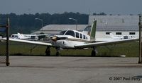 N75196 @ PVG - Looks like she could use some paint on the cowling
