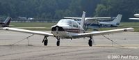 N5003S @ PVG - Hanging out, missing her prop