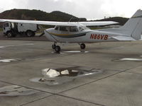 N86VB @ TIST - On the ramp at St Thomas - by Jamie Mitchell