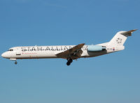 OE-LVG @ LEBL - With STAR ALLIANCE livery. - by Jorge Molina
