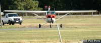 N65405 @ PVG - Head on with a local Cessna - by Paul Perry