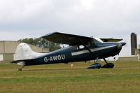 G-AWOU @ KEMBLE - CESSNA 170 - by martin rendall