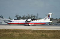 N533AT @ KMIA - ATR-72-212A - by Mark Pasqualino