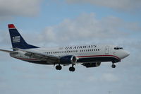 N531AU @ KMIA - Boeing 737-300 - by Mark Pasqualino