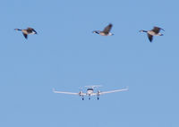 N943ES @ KAPA - Approach to 17L... Some of the local hazards of Colorado. - by Bluedharma