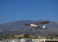 N326DW @ SZP - 1946 Cessna 140, Contrinental O-200 100 hp upgrade, takeoff climb Rwy 22 - by Doug Robertson