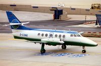 D-CONE @ EDDF - Seen here at Frankfurt in 1987 - these marks were worn on a Jetsream before they were subsequently used on a Learjet - by Terry Fletcher