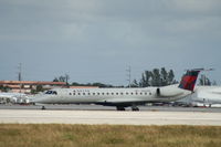 N860MJ @ KMIA - EMB-145LR - by Mark Pasqualino