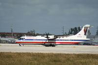 N540AM @ KMIA - ATR-72-212A