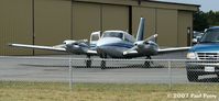 N8242Y @ SFQ - In the space between hangars, looks like she has a new home