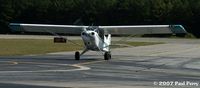 N19HY @ SFQ - Always nice to see a taildragger taxi in