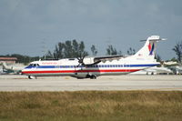 N550LL @ KMIA - ATR-72-212A