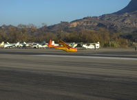 N6230L @ SZP - 1964 Schweizer SGU 2-22E Glider, Son & Dad second landing on Rwy 22 - by Doug Robertson