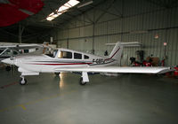 F-GBTJ @ LFBH - Inside paratrooping hangard - by Shunn311