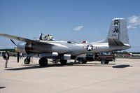 N8036E @ UGN - A-26B 44-35696 at the Antique Aircraft Assoc. Fly In