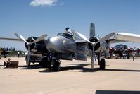 N8036E @ UGN - A-26B 44-35696 at the Antique Aircraft Assoc. Fly In