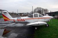 G-RVRG @ EGCB - Ravenair's Tomahawk parked at Barton on New Years Day 2008 - by Terry Fletcher