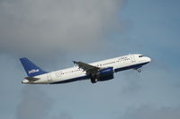 N523JB @ KFLL - Airbus A320
