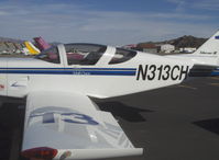 N313CH @ SZP - 1991 Hautamaki GLASAIR III SH-3R, Lycoming IO-540, Vicki's 'Cruse Missile' Sport Class Reno racer - by Doug Robertson