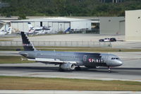 N587NK @ KFLL - Airbus A321 - by Mark Pasqualino
