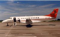 OY-SVW @ EGNX - Sun-Air Scandanavia's Jetstream 4100 cn 41047 at East Midlands in 1996 - became G-MAJO with Eastern Airlines