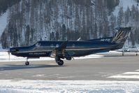 HB-FOI @ LSZS - Air Engiadina PC-12