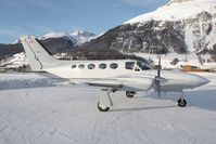 HB-LQZ @ LSZS - Cessna 421