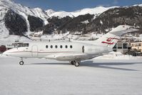 HB-VHV @ LSZS - Raythean Hawker 800