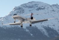 N550MT @ LSZS - Gulfstream 5