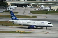 N565JB @ KFLL - Airbus A320