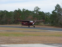 N97379 @ 03NC - Stinson wheel lands at Jimmy Miller's Pig Pickin' - by hilltopkid