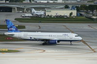 N613JB @ KFLL - Airbus A320