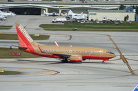 N758SW @ KFLL - Boeing 737-700 - by Mark Pasqualino