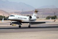 N722MM @ LAS - The crew of N722MM greasin' it in as usual as they arrive back in Vegas from Los Angeles Int'l (KLAX).