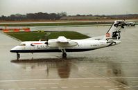 G-BRYY @ EGCC - British Airways Dash 8 at Manchester in 1999 - became HP-1625PST - by Terry Fletcher
