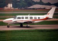 EI-CNM @ EGCC - Irish Air Transport Navajo at Manchester in 2003 - by Terry Fletcher
