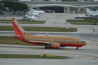 N746SW @ KFLL - Boeing 737-700 - by Mark Pasqualino