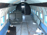 N47HL @ BMQ - Bluebonnet Belle intierior prior to restoration - by Zane Adams