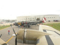 N224J @ DAL - From the cockpit of Collings Foundation B-17G Nine o Nine :) - At a stop in Dallas