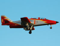 E25-14 @ LEBL - Aguila 1 LeaderÂ´s Patrulla Aguila - Spanish AF. - by Jorge Molina