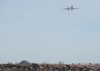 N707LX @ KAPA - Approach to 17L