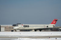 N764NC @ KMKE - DC-9-51 - by Mark Pasqualino