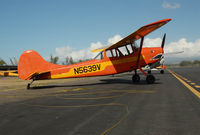 N5639V @ HDH - at rest on ramp - by J.G. Handelman