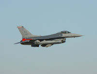 85-1412 @ NFW - Takeoff from Carswell Field - 457th FS paint! - by Zane Adams