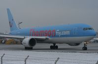 G-OBYI @ SZG - Thomson fly.com 767-300 - by Luigi