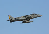 166288 @ NFW - Formely BuNo. 163678 last of the AV-8B Oscar Program remanufacture of Harriers from day strike aircraft to night attack RADAR aircraft. - by Zane Adams
