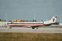 N832AE @ KMIA - EMB-135KL - by Mark Pasqualino