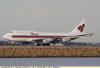 HS-TGK @ YSSY - Thai International 747-400
